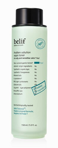 Belif Problem solution vegan toner 150ml