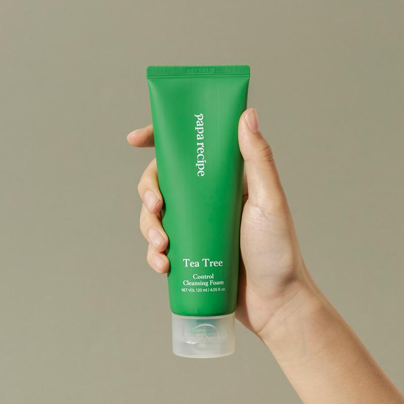 PapaRecipe Tea Tree Control Cleansing Foam 120ml