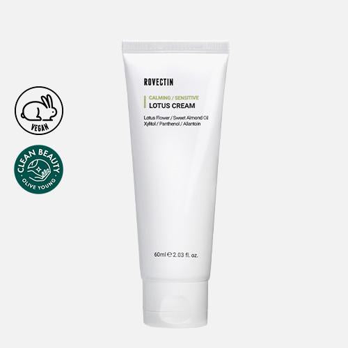 Rovectin Lotus Calming Water Cream 60ml — official product image 2