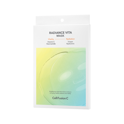 CellFusionC Radiance Vita Masks (5 sheets) — product photo