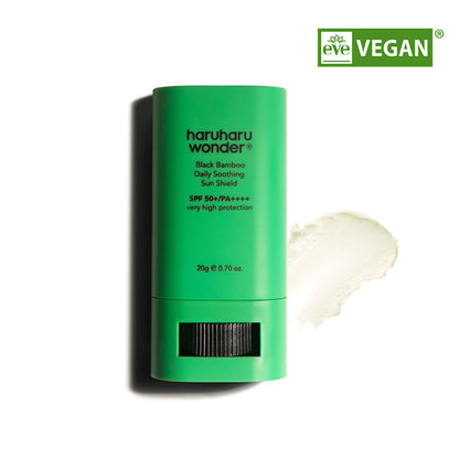 haruharuwonder Black Bamboo Daily Soothing Sun Shield SPF50+ PA++++ 20g product image 1