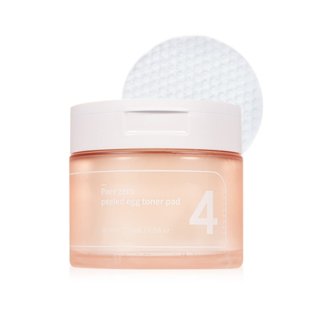 Numbuzin No.4 Pore Zero Peeled Egg Toner Pad 70Pads 180ml