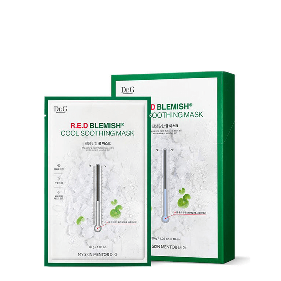 Dr.G Red Blemish Cool Soothing Mask 10ea
