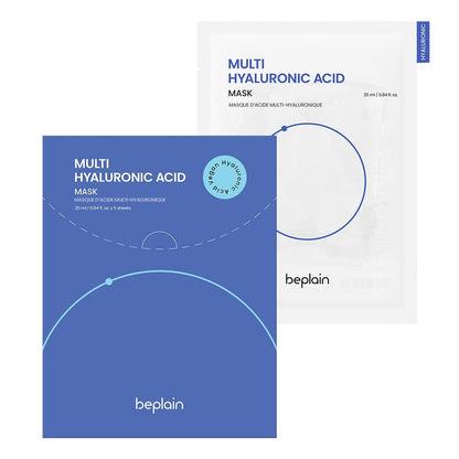 Beplain Multi Hyaluronic Acid Mask 5ea — Korean skincare product