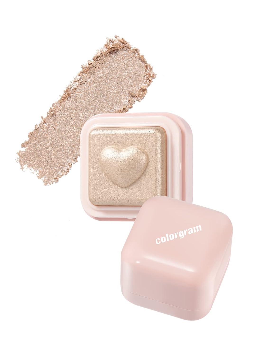 Colorgram Milk Bling Heartlighter 01 Peach Heart