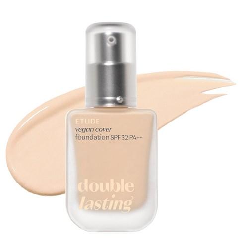 Etudehouse Double Lasting Vegan Cover Foundation 30g -No.19N1 Light Beige