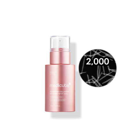 Medicube PDRN Pink Collagen exosome shot ampoule 2000 30ml product image