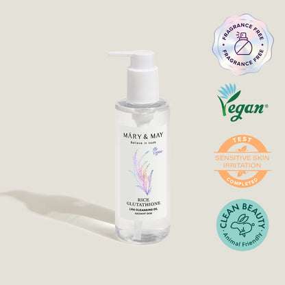 Mary&amp;May Rice Glutathione LHA Cleansing Oil 200ml product image