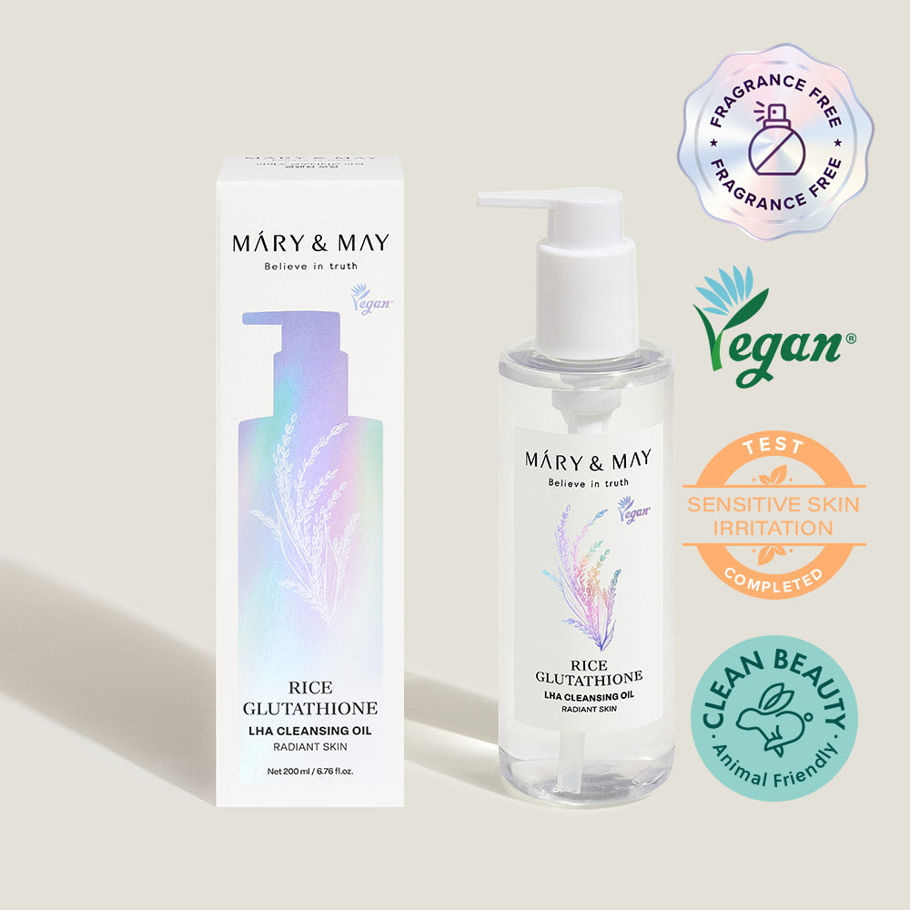 Mary&amp;May Rice Glutathione LHA Cleansing Oil 200ml product image 2
