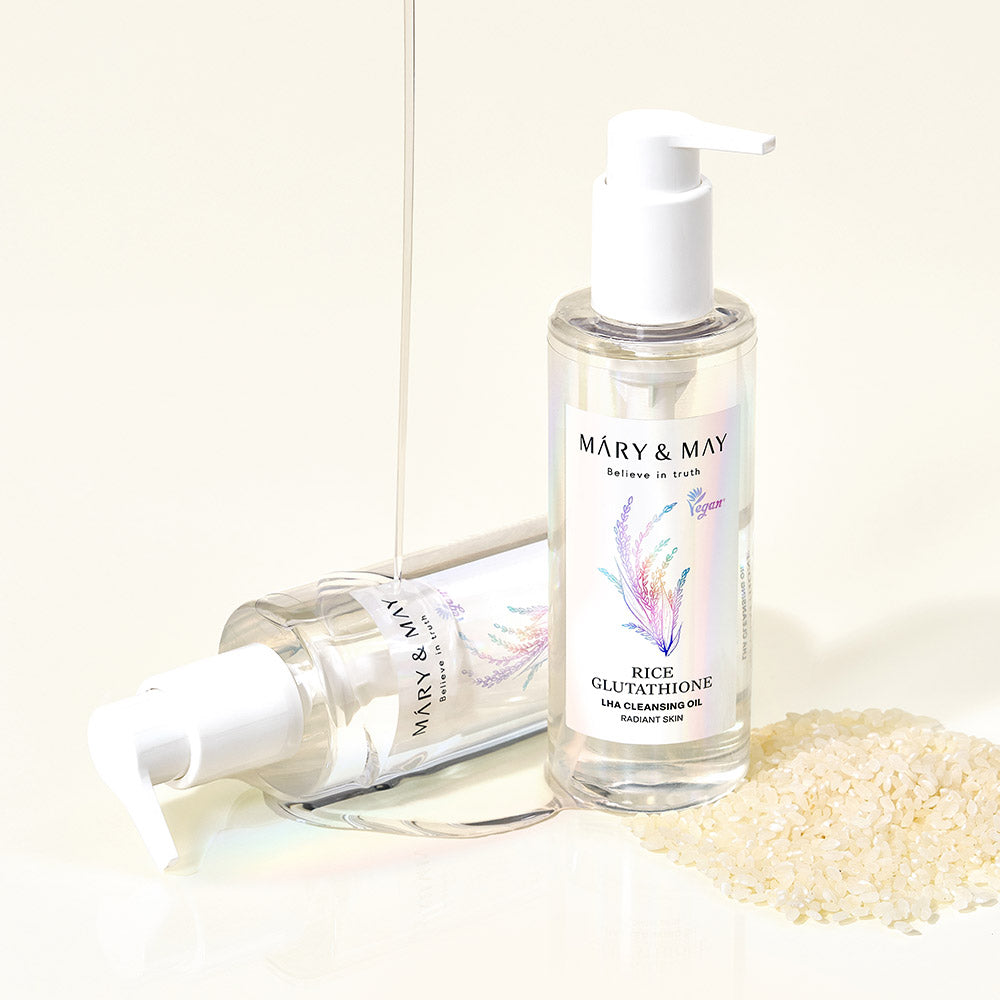 Mary&amp;May Rice Glutathione LHA Cleansing Oil 200ml product image 5