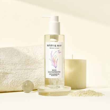Mary&amp;May Rice Glutathione LHA Cleansing Oil 200ml product image 7