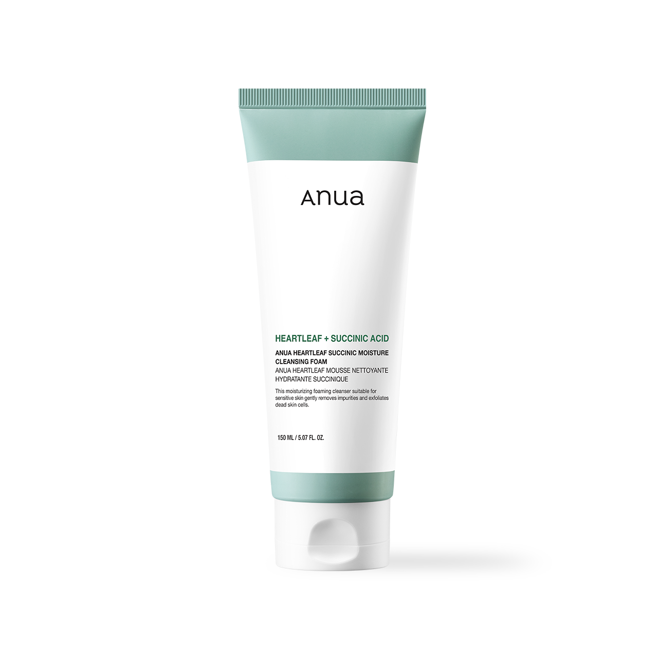 Anua HEARTLEAF SUCCINIC MOISTURE CLEANSING FOAM 150ml