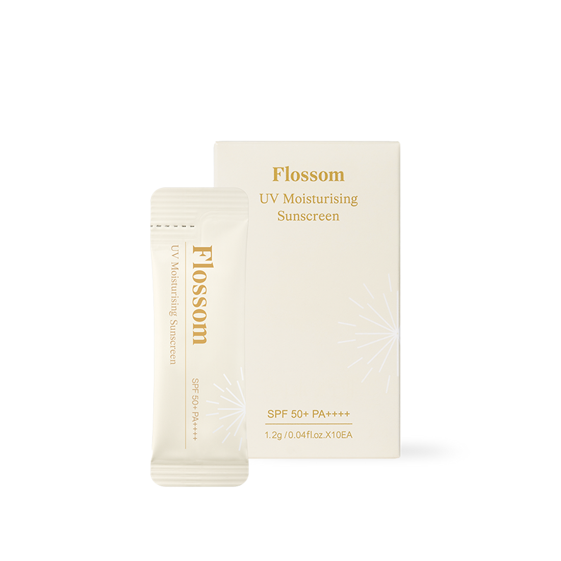 Reblocell Flossom UV Moisturising Sunscreen Pocket - 10ea / box