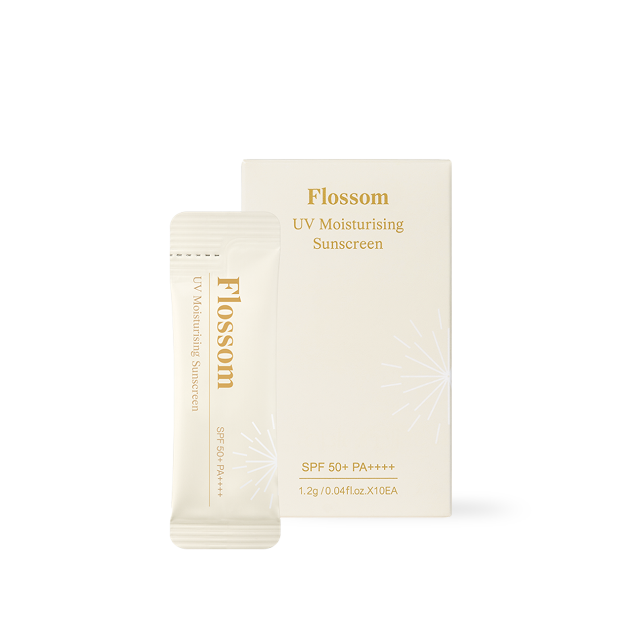 Reblocell Flossom UV Moisturising Sunscreen Pocket - 10ea / box