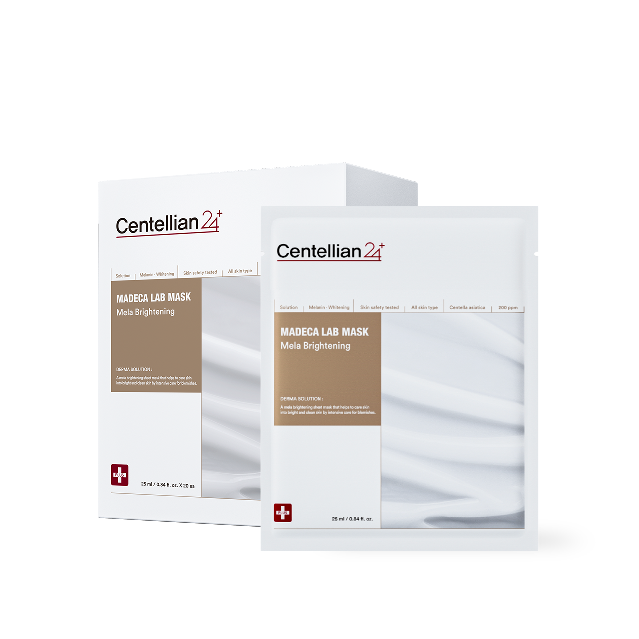 Centellian24 Madeca Lab Mask Mela Brightening 25ml*20pcs
