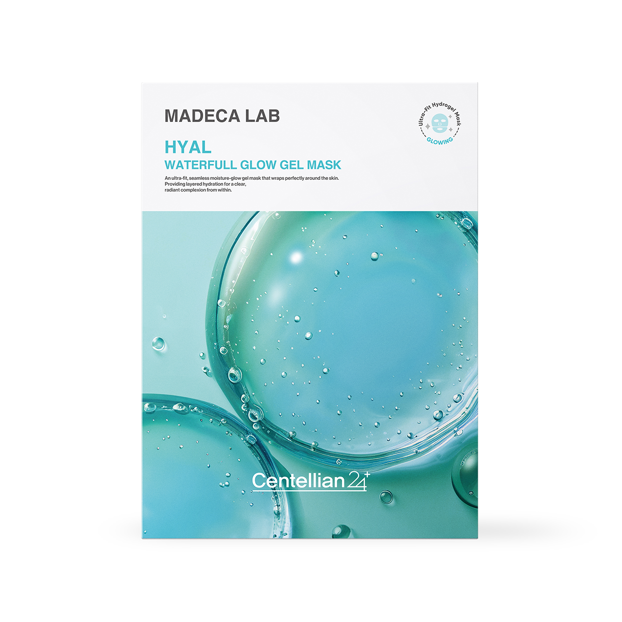 Centellian24  Madeca Lab Hyal Waterfull Glow Gel Mask 5ea