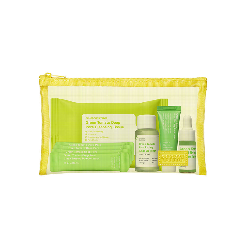 SUNGBOON EDITOR Green Tomato Travel Kit 150g