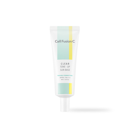 CellFusionC Clear Tone-Up Sun Base SPF 50+/ PA++++ 40ml — product photo