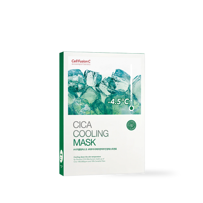 CellFusionC Cica Cooling Mask - 5 sheets — product photo