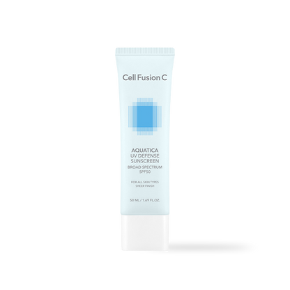 CellFusionC Aquatica UV Defense Sunscreen OTC 50ml — product photo