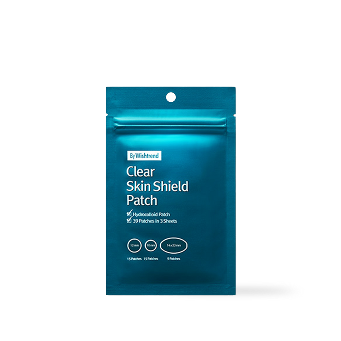 ByWishtrend Clear Skin Shield Patch (39 Patches in 3 Sizes)