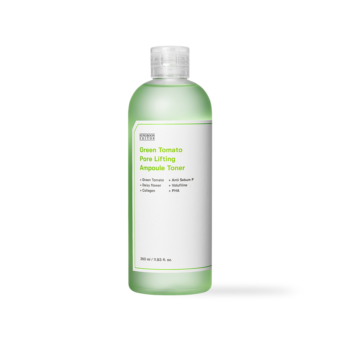 SUNGBOON EDITOR Green Tomato Pore Lifting Ampoule Toner 350ml