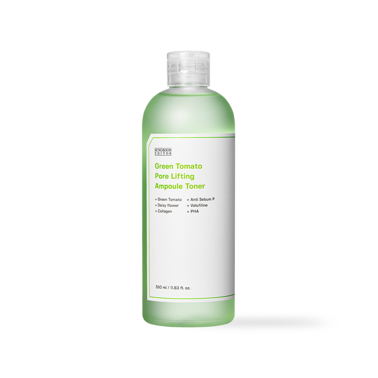 SUNGBOON EDITOR Green Tomato Pore Lifting Ampoule Toner 350ml