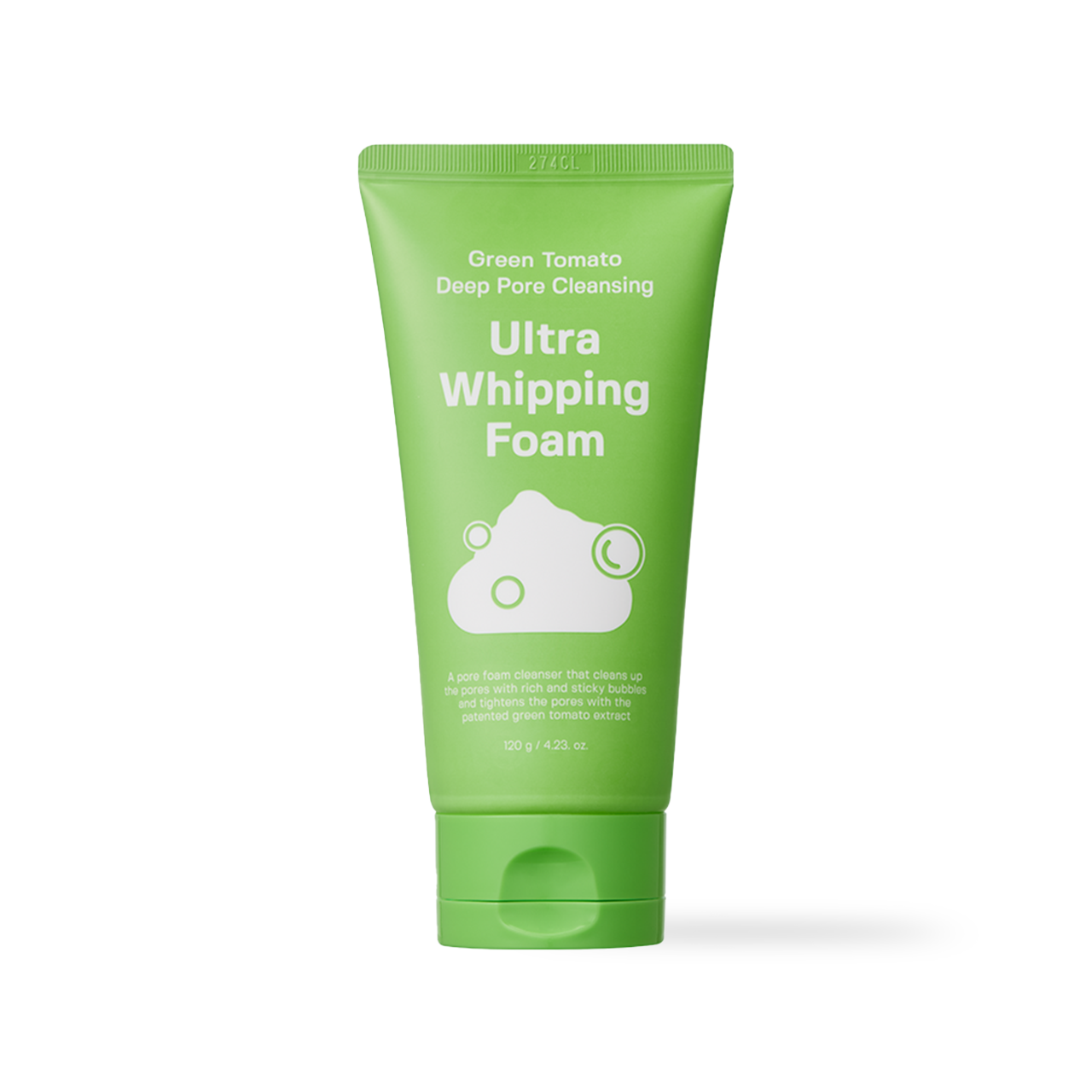 SUNGBOON EDITOR Green Tomato Deep Pore Cleansing Ultra Whipping Foam 120g