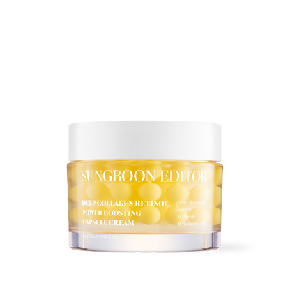 SUNGBOON EDITOR Deep Collagen Retinol Power Boosting Capsule Cream 50ml — official product image 1