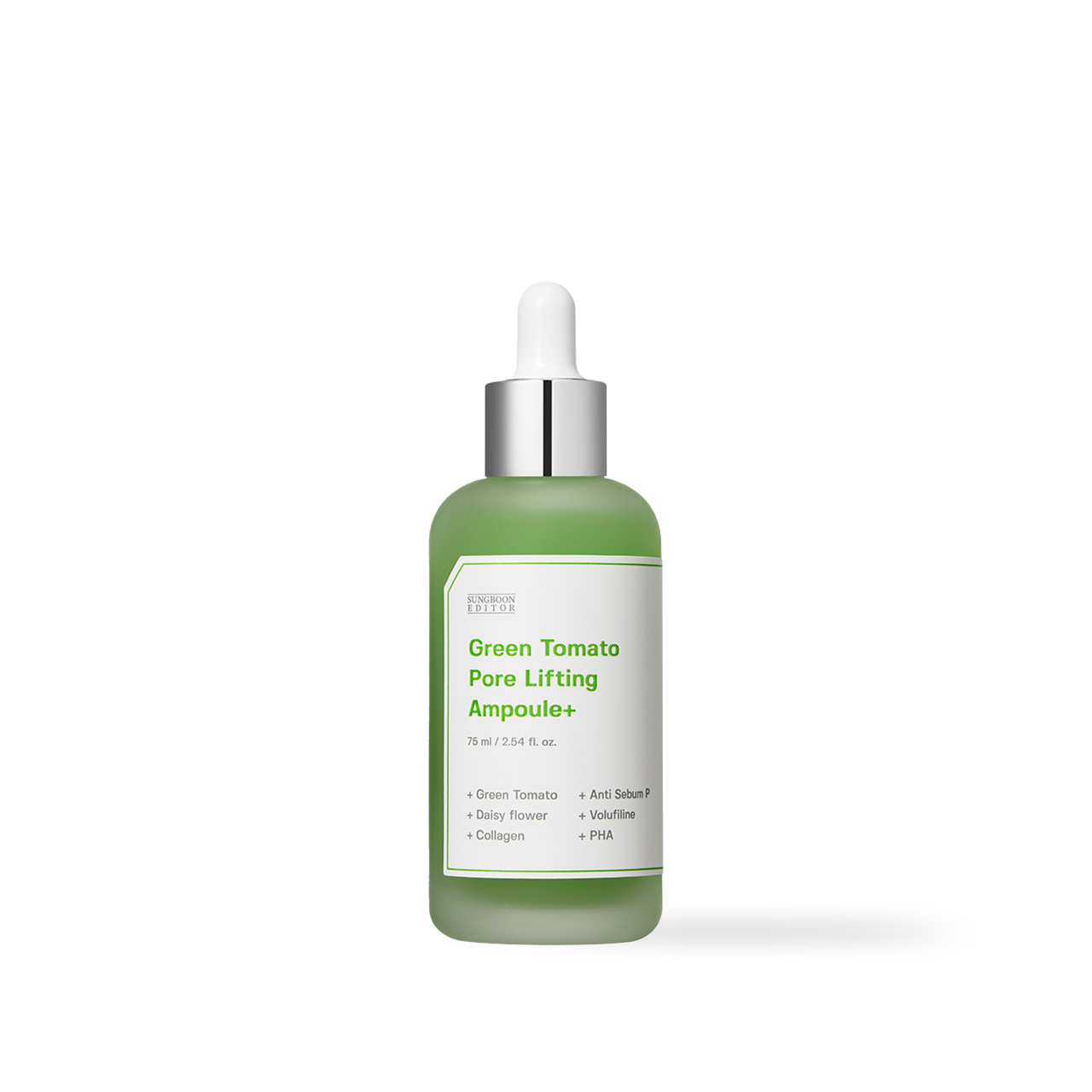 SUNGBOON EDITOR Green Tomato Pore Lifting Ampoule 75ml