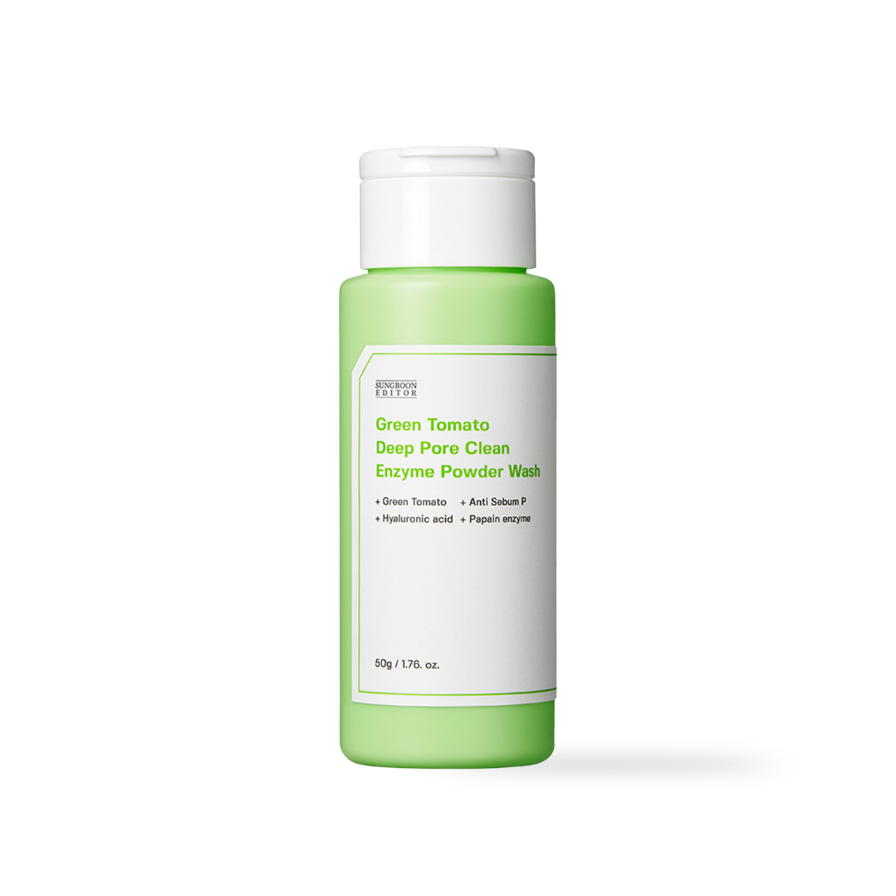 SUNGBOON EDITOR Green Tomato Deep Pore Clean Enzyme Powder Wash 50g