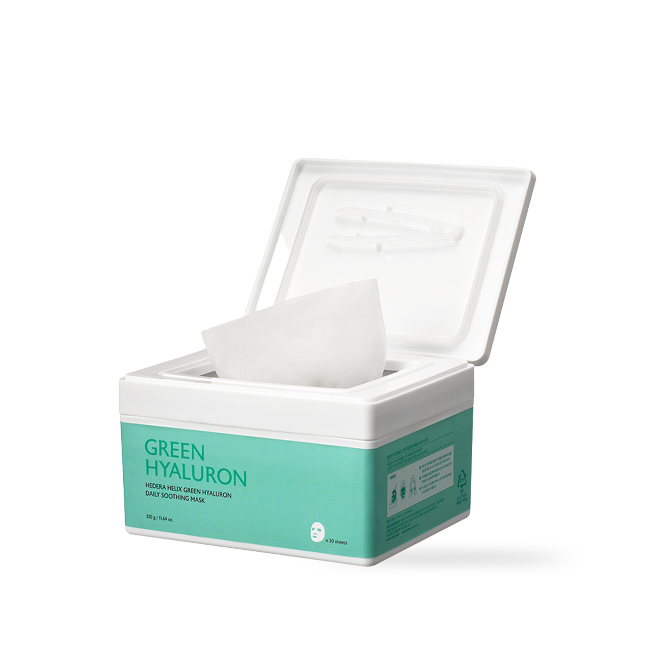 milktouch Hedera Helix Green Hyaluron Daily Soothing Mask 30 pcs