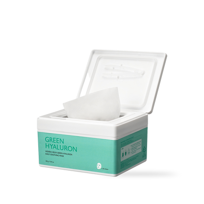 Milktouch Hedera Helix Green Hyaluron Daily Soothing Mask 30 pcs 30 pcs shade main image