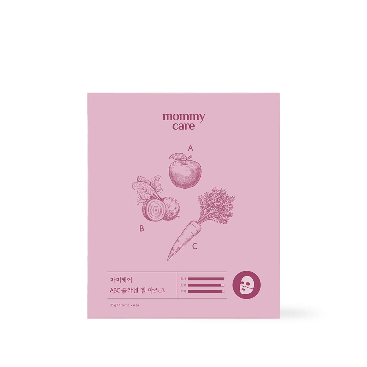 mommycare ABC Collagen Gel Mask 36g*4pcs