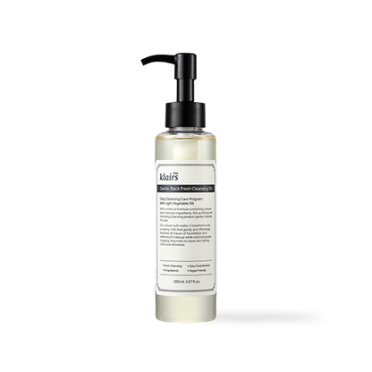 Dear Klairs Gentle Black Fresh Cleansing Oil 150ml product image
