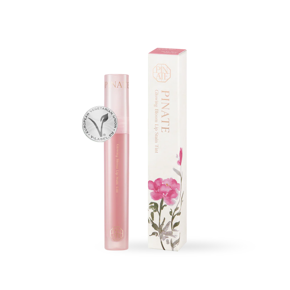 Pinate Glowing Bloom Lip Stain - 01 Icy Rose - 01 Icy Rose