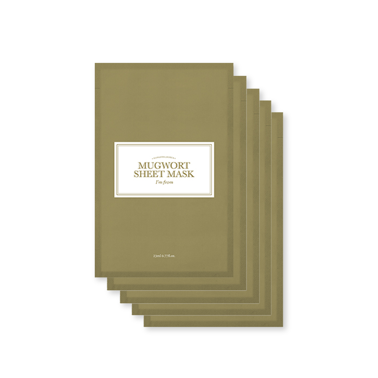 ImFrom Mugwort Sheet Mask 23ml (5ea)