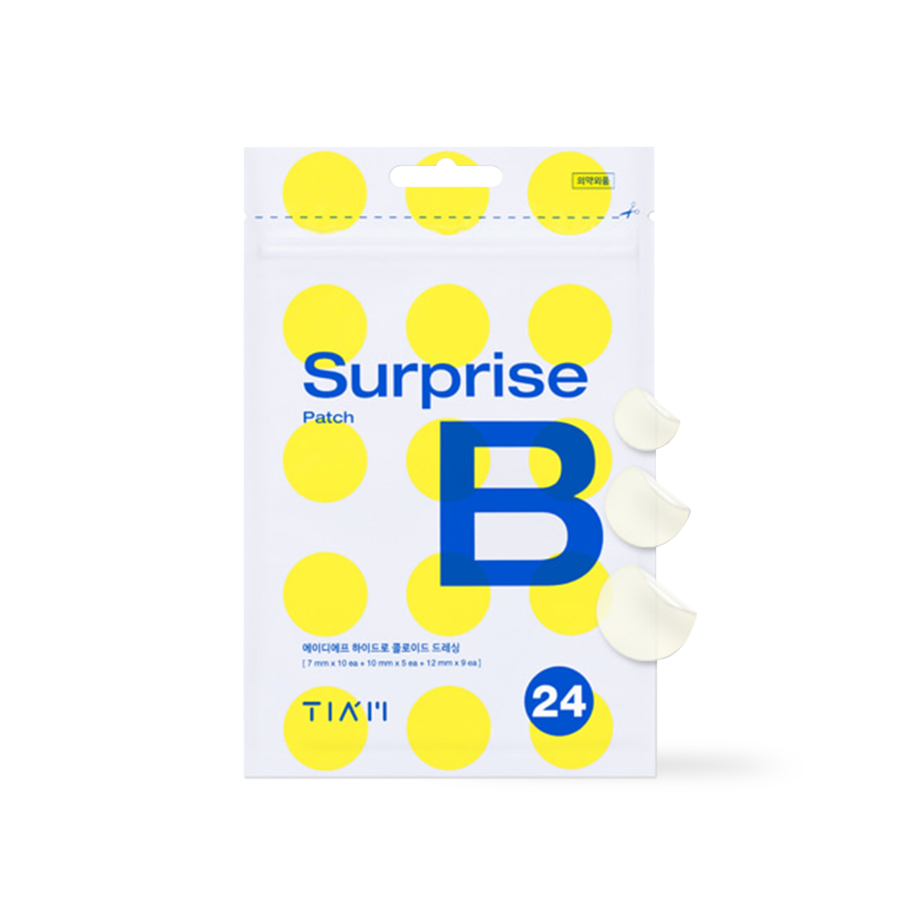 TIAM Surprise B Patch (24 Count, Pack of 1)