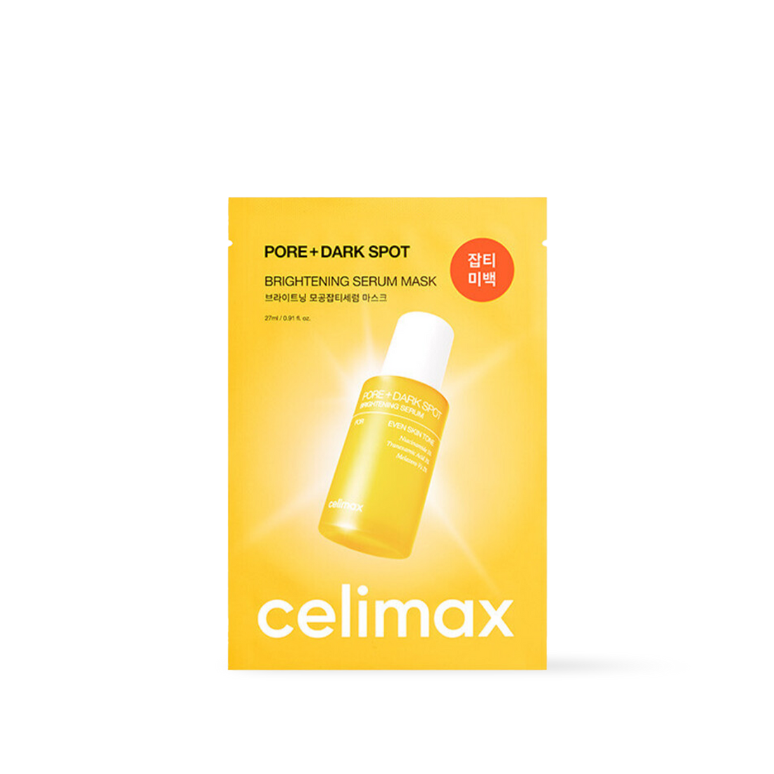 celimax Pore+Dark Spot Brightening Serum Mask 1ea - 1pcs