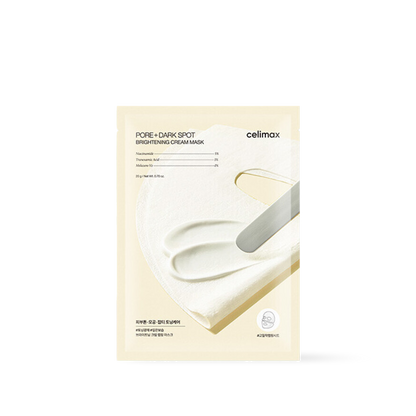 Celimax Pore+Dark Spot Brightening Cream Mask 4ea — Korean skincare product