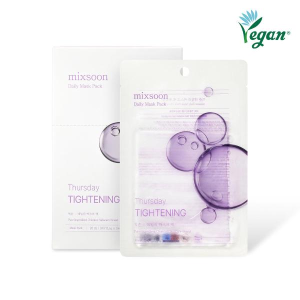 MIXSOON Daily Mask Pack_Thursday_Tightening 20ml*10ea