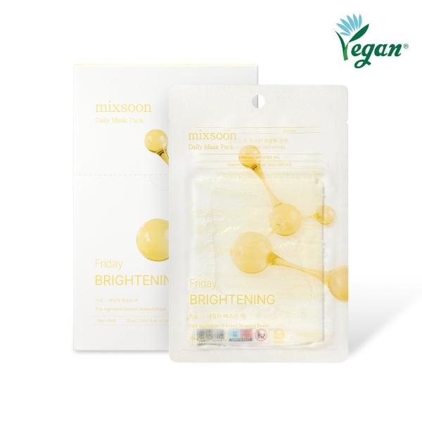 MIXSOON Daily Mask Pack_Friday_Brightening 20ml*10ea