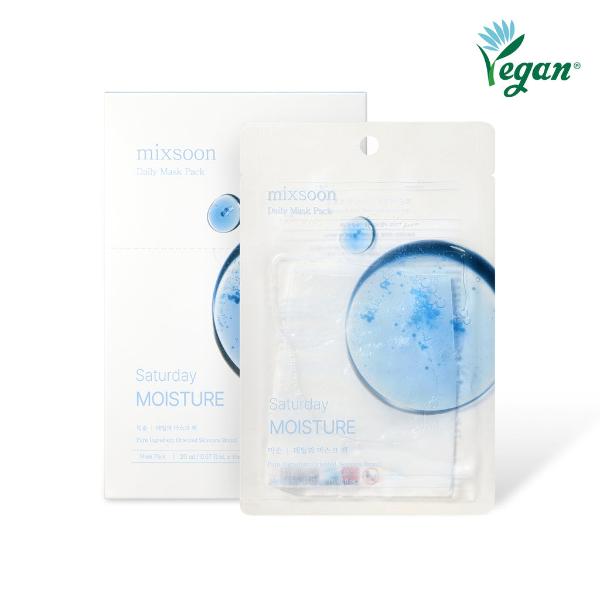 MIXSOON Daily Mask Pack_Saturday_Moisture 20ml*10ea
