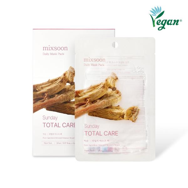 MIXSOON Daily Mask Pack_Sunday_Total Care 20ml*10ea