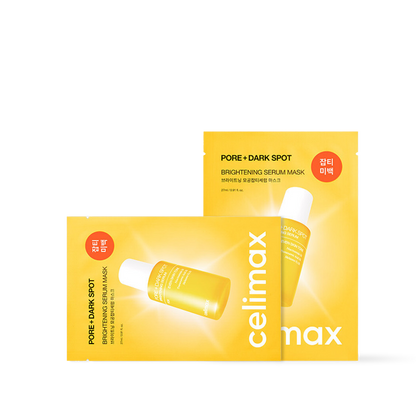 Celimax Pore+Dark Spot Brightening Serum Mask 10ea — Korean skincare product