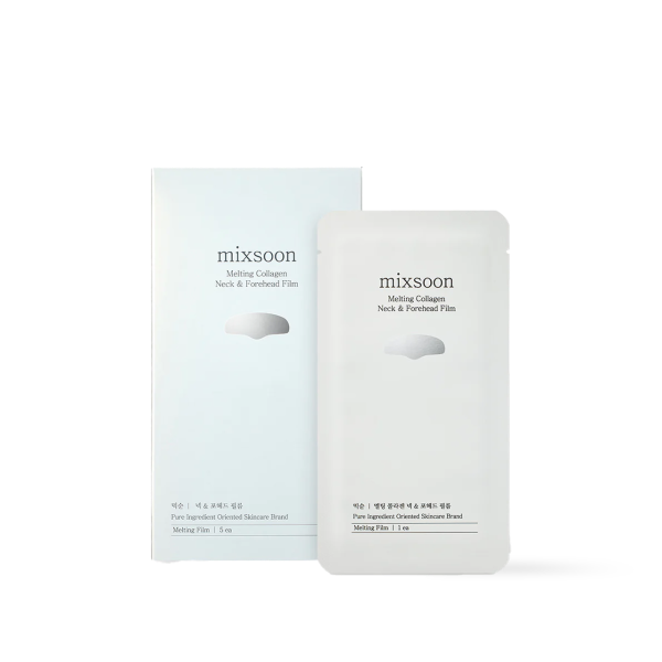 MIXSOON Melting Collagen Neck &amp; forhead Film 5ea