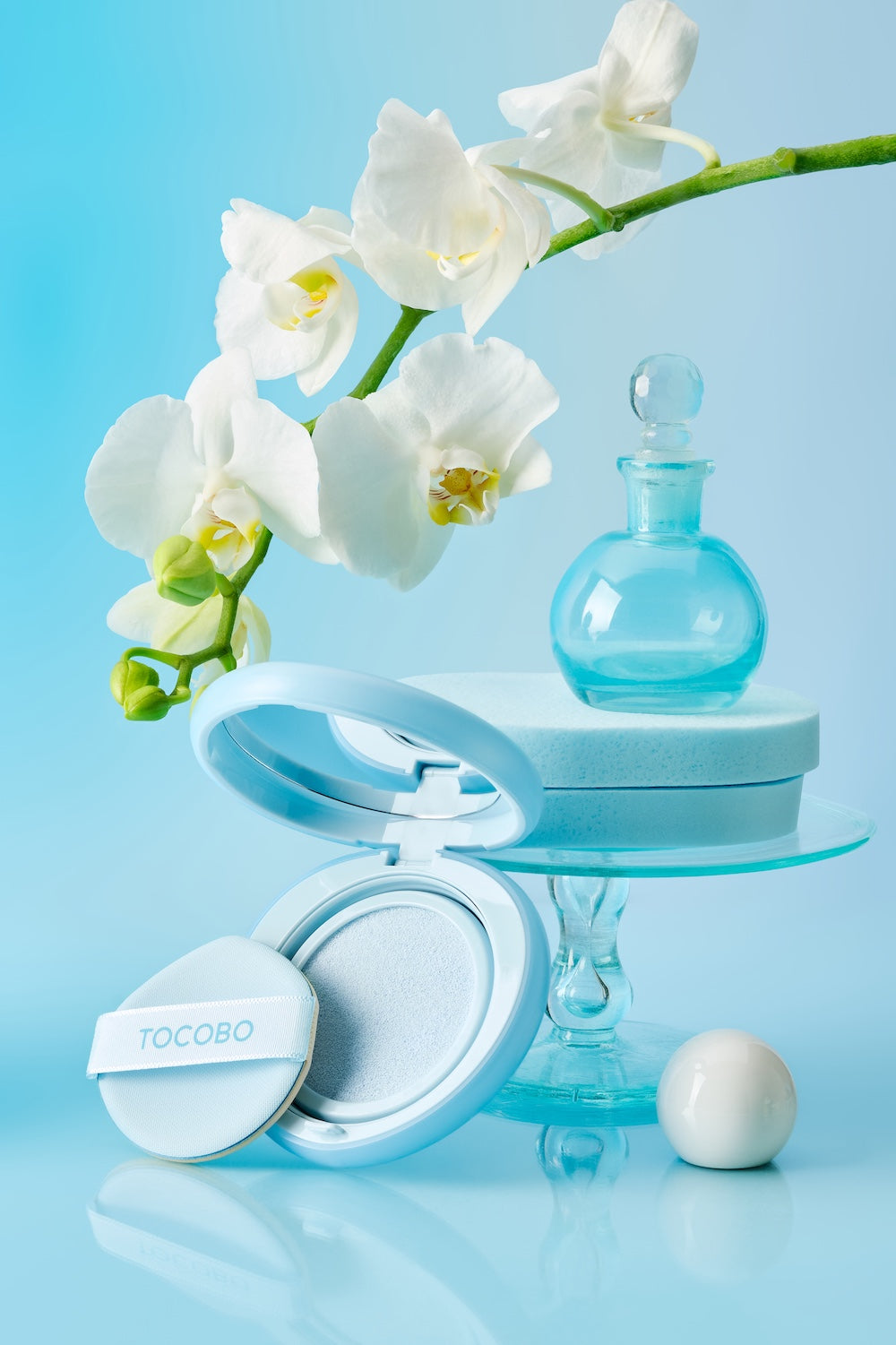 Tocobo Blur Finish Sun Cushion 01 COTTON BLUE 13g - 01 COTTON BLUE