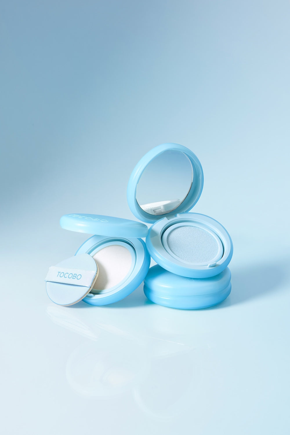 Tocobo Blur Finish Sun Cushion 01 COTTON BLUE 13g - 01 COTTON BLUE