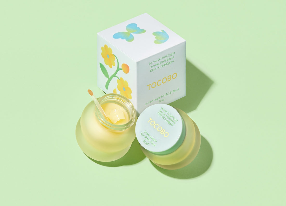 TOCOBO Lemon Sugar Scrub Lip Mask 20ml - official product image 3