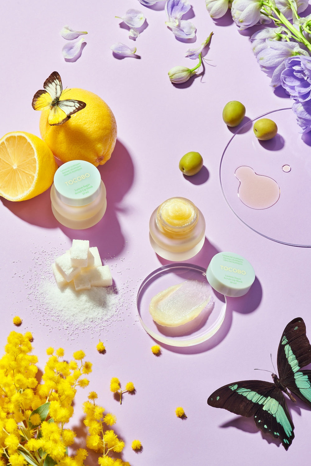 Tocobo Lemon Sugar Scrub Lip Mask 20ml - Lemon Sugar Scrub